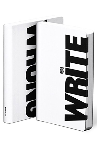 NUUNA دفتر ملاحظات منقط باللون الرمادي (ورق ممتاز مقاس A6 - 176 صفحة)