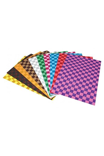 Lino Simli Kare Desenli Eva 10 Renk 20x30 Cm