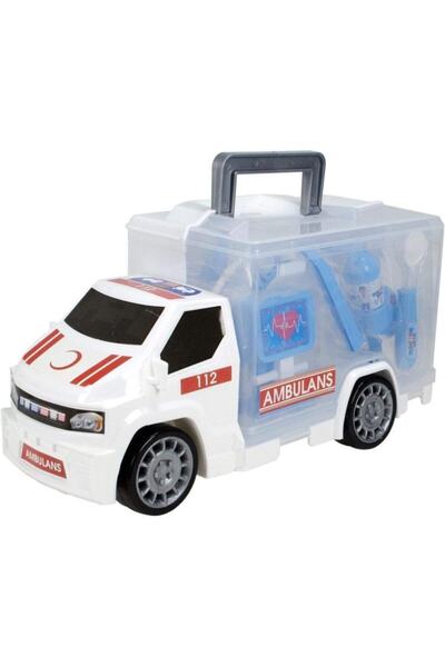 King Toys Ilk Yardım Çantalı Ambulans Aracı Mrt-66