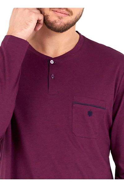 Blackspade Men's Pajama Set 30723 - Red