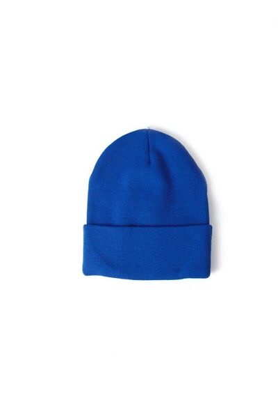 Hermes Aksesuar Unisex skládaný Saks Blue Baret