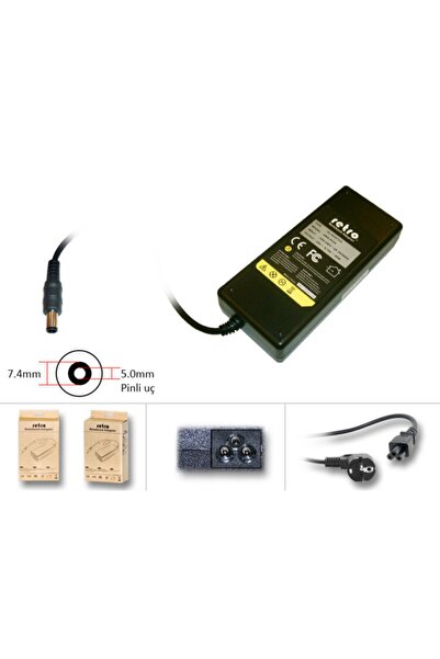 Retro Hp Compaq 90w Pinli Uyumlu Uç Notebook Adaptör  Rna-hc03