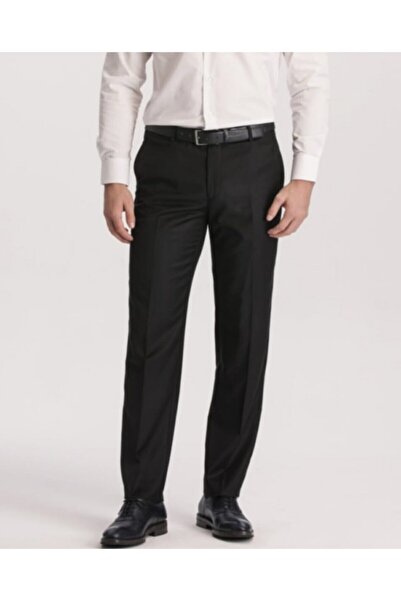 BLUEMOOR Men's Classic Cut Fabric Trousers