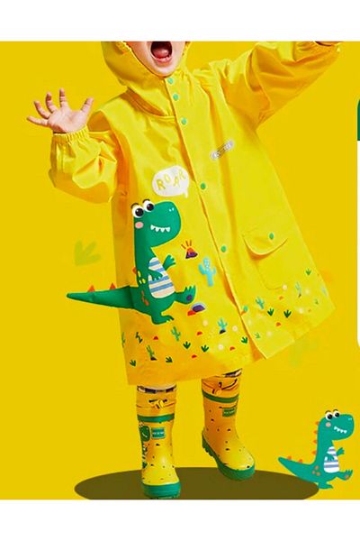 Petityu Dinosaur - Dino Raincoat