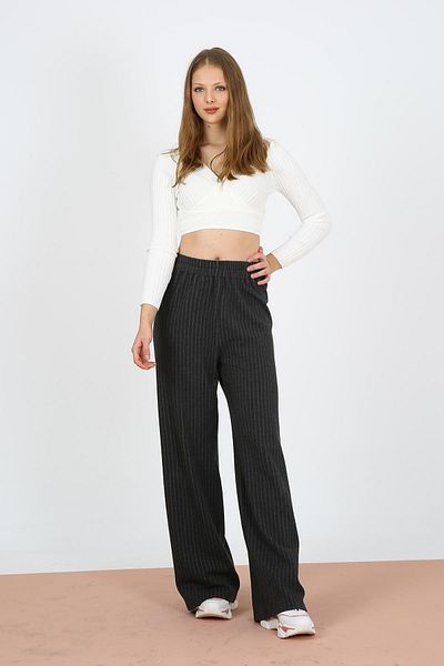 ALEXANDERGARDI Lycra High Waist Wide Leg Trousers (b21-12300)