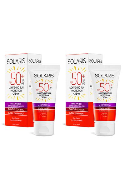 SOLARIS SPF 50 Sunscreen Set - Blemish, Aging and Moisturizing Effects