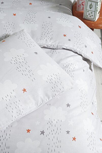 Berolige Clouds Bamboo Cotton Baby Duvet Cover Set Pink