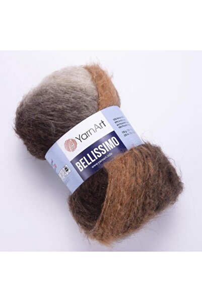 Yarnart Bellissimo Batik 150 γραμμάρια 13% Περιεκτικότητα σε Μοχέρ Νήμα Πλεξί...