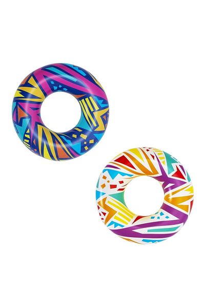 BESTWAY Brand: Colorful Patterned Bagel 107 cm 36228 Category: Marine Supplies
