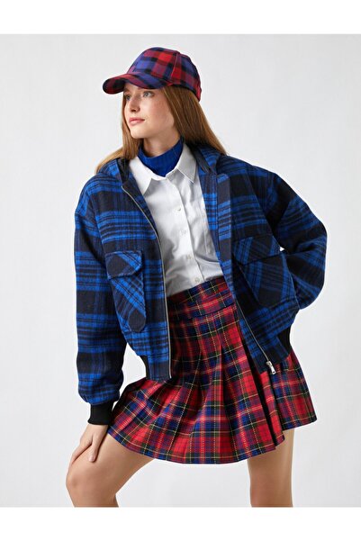 Koton Jachetă cu glugă cu fermoar