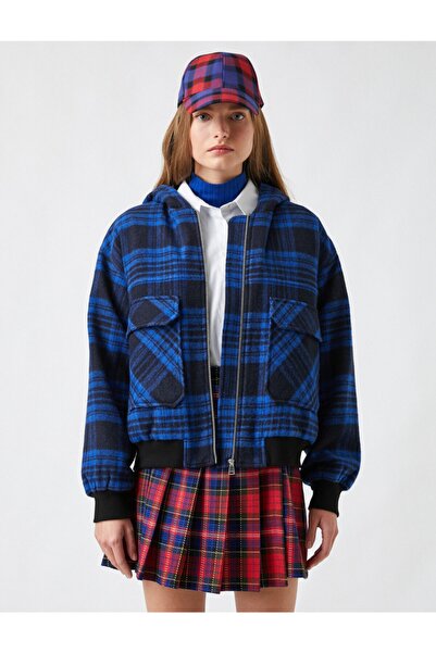 Koton Jachetă cu glugă cu fermoar