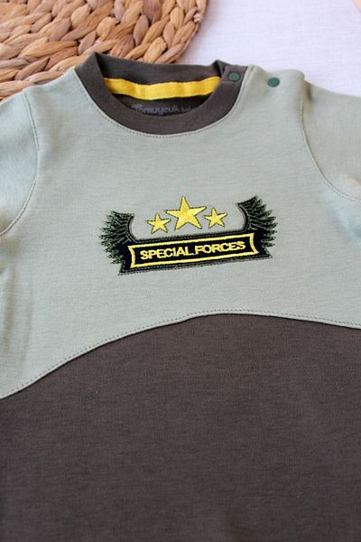 Tomuycuk Special Forces Baby Boy Jumpsuit Green