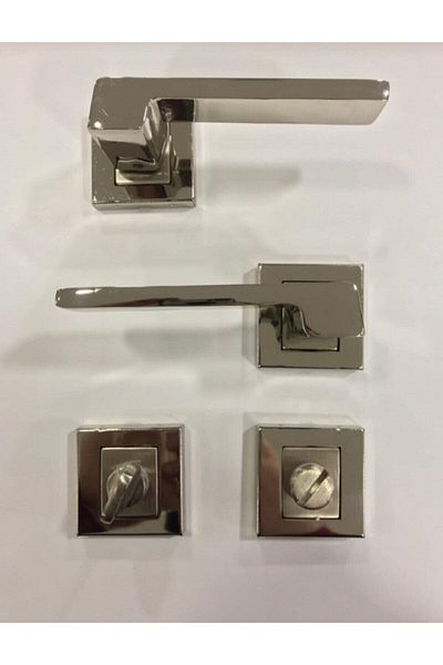 Sofuoğlu Anka Square Badge مقبض باب مرحاض - باب حمام - مقبض باب