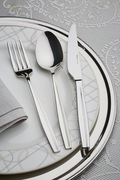 Hisar Didim 24 Piece Fork Spoon Knife Set