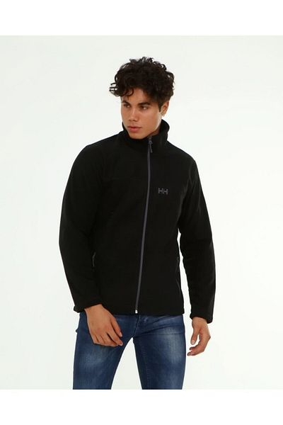 Helly Hansen Hh..12007 Pánský fleecový kabát na zip Hha.990 Černý