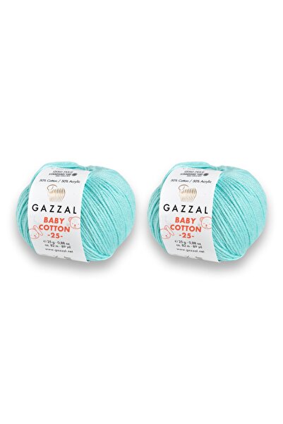 Gazzal Βρεφικό βαμβάκι 25 gr Amigurimi, Punch Hand Knitting Yarn Taka Yarn (3452)