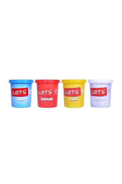 Lets Play Dough 4 Colors 600 GrL8340