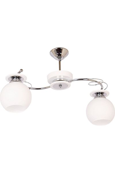 Uçar Diamond 2-Piece White Chandelier