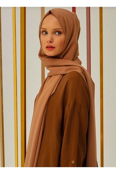 Larissa Scarf Medina Silk Shawl Latte