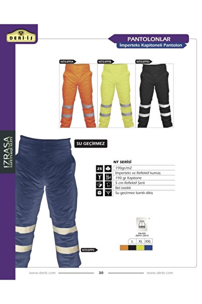 Izrasa ™   Imperteks Quilted Reflective Trousers – Nt03Pp