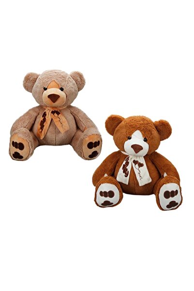 Sunman دمية دب سيفمل القطيفة الجالسة مع وشاح 60 سم السعر لقطعة واحدة