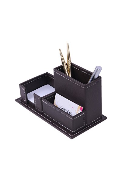 Güner Ofis Deri 3lü Organizer