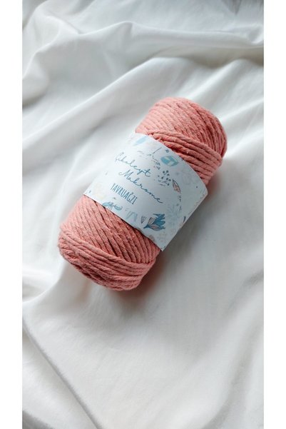 Çikoleyt Design Macrame Thread - 3 Mm Scanning 250 Gr - Yavruağzı