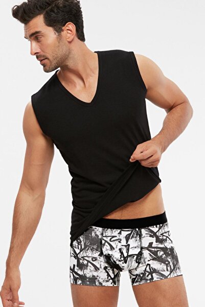 Kom Бавовняна майка з V-подібним вирізом для чоловіків