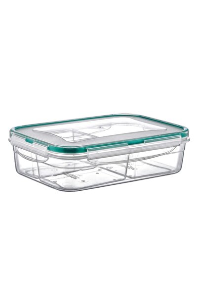 CepAvm Rectangular 3 Compartment Storage Container Freshbox 1 Lt