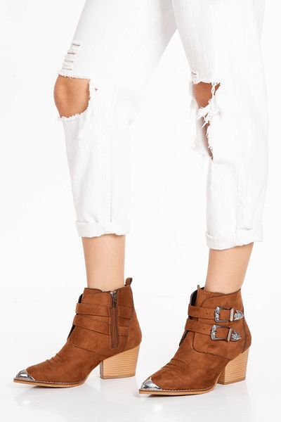 derithy Change Boots-tan Suede-ptm2200