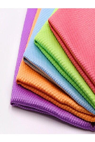 Genel Markalar (2 Adet) Alman Kalite Baklava Desen Temizlik Bezi Iz Bırakmaya...