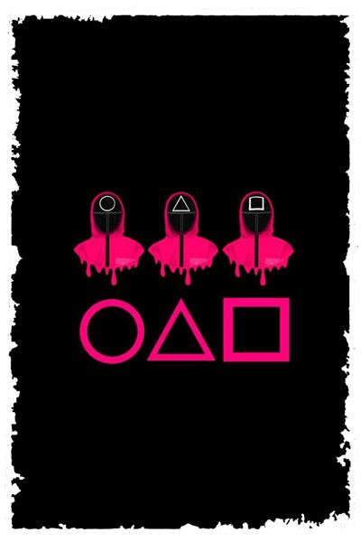 hediyeniburadabul Hbb Squid Game Design Wooden Table