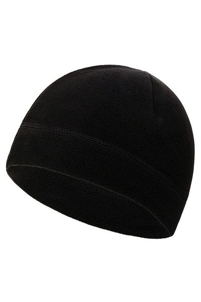 PAKER GİYİM Unisex Black Thermal Fleece Beanie