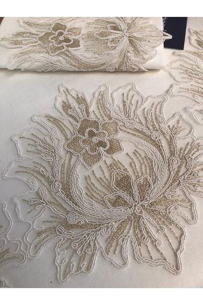 Çeyiz Bahçesi Σετ Παπλωματοθήκη Lerry Cream Διπλό