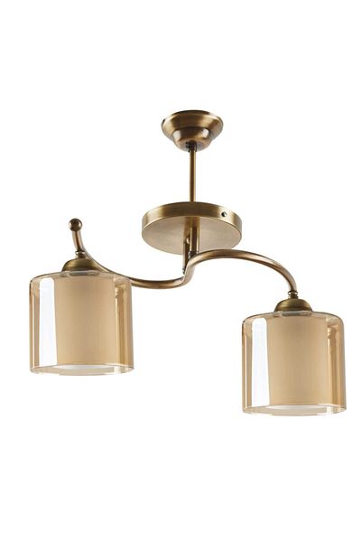 Uçar Gold 2-Piece Chandelier