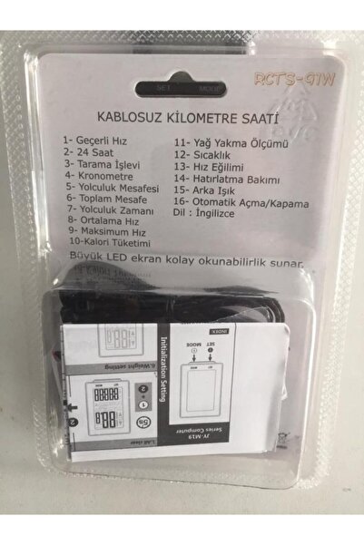 Peak Kablosuz Kilometre Km Saati Yol Bilgisayarı Sayaç Hız Göstergesi