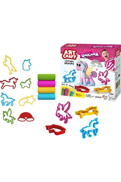 DEDE Unicorn Play Dough Set - Art Craft 200gr 03551