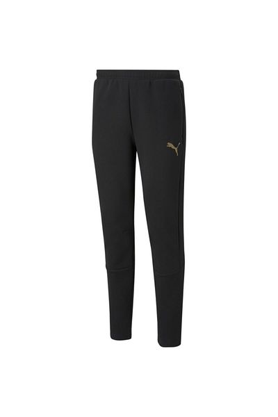 Puma Παντελόνι Evostripe Μαύρο-χρυσό