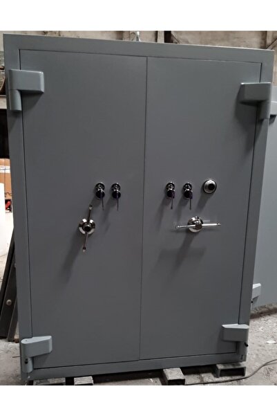 ÇELİK KASA DÜNYASI Gardlop Kasa Çiftli 4 Anahtarlı 1 Mekanik Şifreli Zırhlı K...