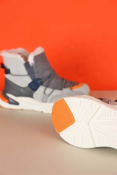 Vicco Pablo Unisex Παιδικές γκρι μπότες