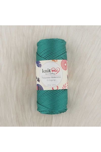 knitme Πλεκτό Πολυεστέρας Μακραμέ - Knit Me 100 Gr 110 Mt 862