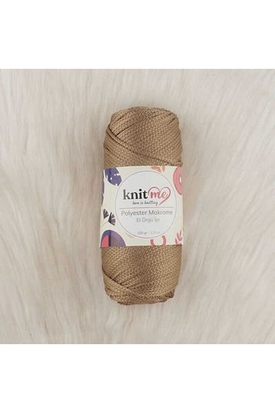 knitme Πολυεστέρας Μακραμέ Πλεκτό Χειροποίητο - Knit Me 100 Gr 110 Mt 861