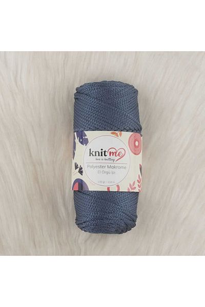 knitme Πλεκτό Πολυεστέρας Μακραμέ - Knit Me 100 Gr 110 Mt 863