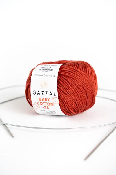Gazzal 25 γ Baby Cotton Amigurimi - Punch Χειροποίητο Νήμα Taka (3453)