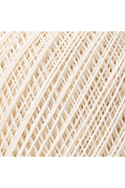 BALIM ÖRGÜ EVİ Dmc Babylo No :30 - Ecru Lace and Net Yarn 100 Grams