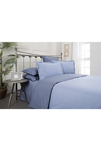 Sarev Комплект двоен плик за завивка Fancy Stripe V4 в син цвят