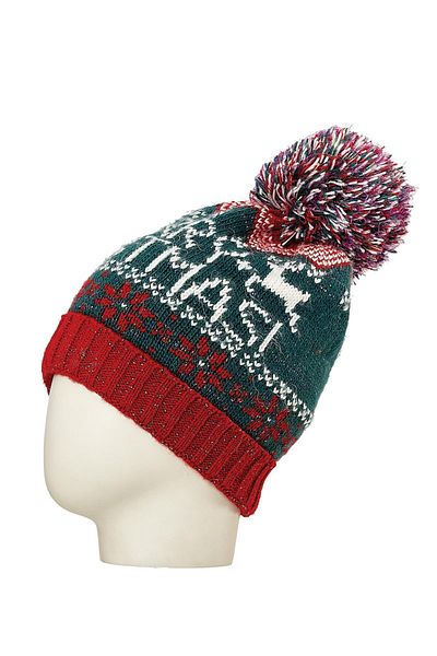 Fonem Unisex Christmas Beret Fo 2030 Green
