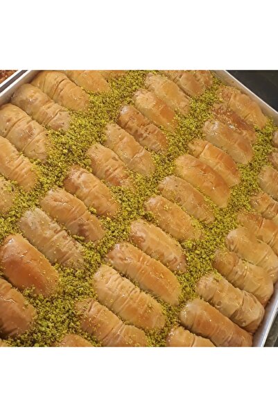 BAKLAVACIM Fıstıklı Sarı Burma Baklava 1 Kg