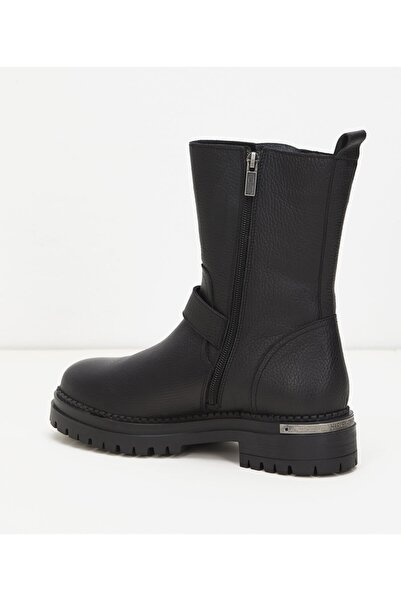 Harley Davidson Uptown Black // Baskılı Deri