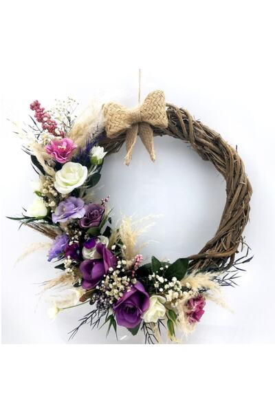 Lora Davet Ornament pentru ușă cu flori Sümeyye Akkaya Design Multicolor 54302